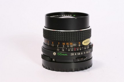 Obiettivo Mamiya 55